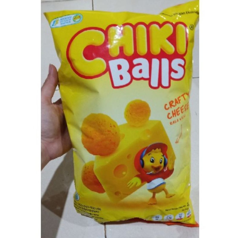 

CHIKI BALL 200 GR JUMBO PACK UKURAN BESAR RASA KEJU, KALDU AYAM, COKLAT