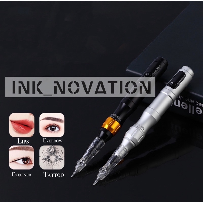 MESIN SULAM ALIS BIBIR TATTOO INK_NOVATION EXTRA BATTERY WIRELESS