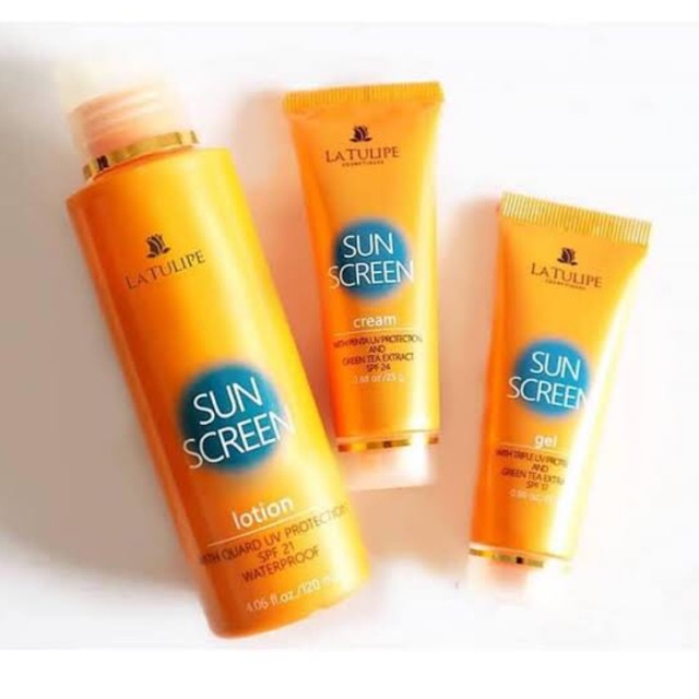 ❤ jselectiv ❤ LA TULIPE SUNSCREEN Lotion | Cream | Gel | Sunblock Wajah LA TULIPE