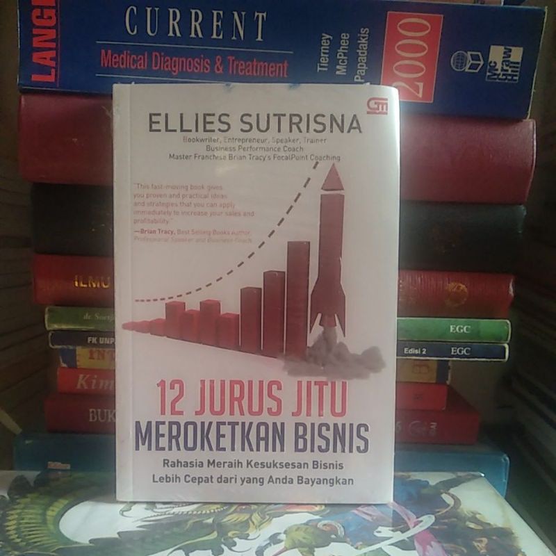 BUKU ORIGINAL 12 JURUS JITU MEROKETKAN BISNIS