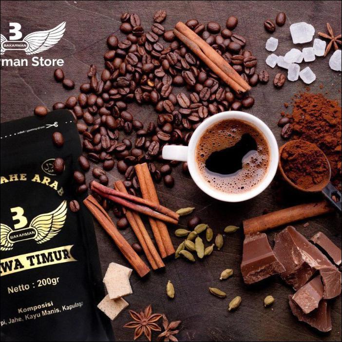 

KOPI JAHE BAKARMAN ARAB KHAS JAWA TIMUR ORIGINAL 200 GRAM