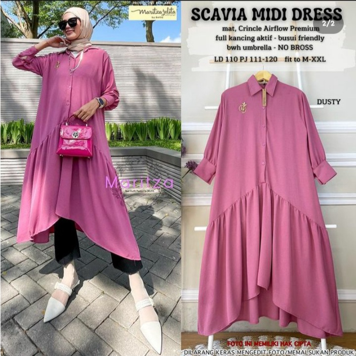 Scavia midi dress