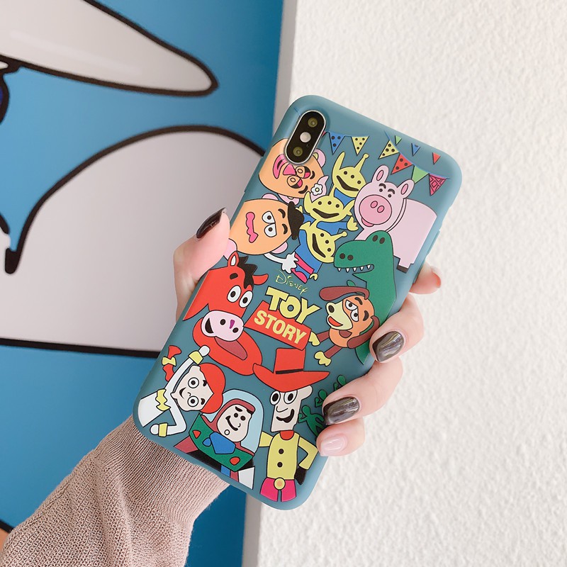 Toy Friends Softcase Printing Oppo neo 7 a1k a7 a5s f9 vivo v9 y83 y71 y53 y93 redmi 4a 7a 6a 5a 4x