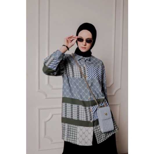 RUMAISHA TUNIC SMOKE BY VIVI ZUBEDI