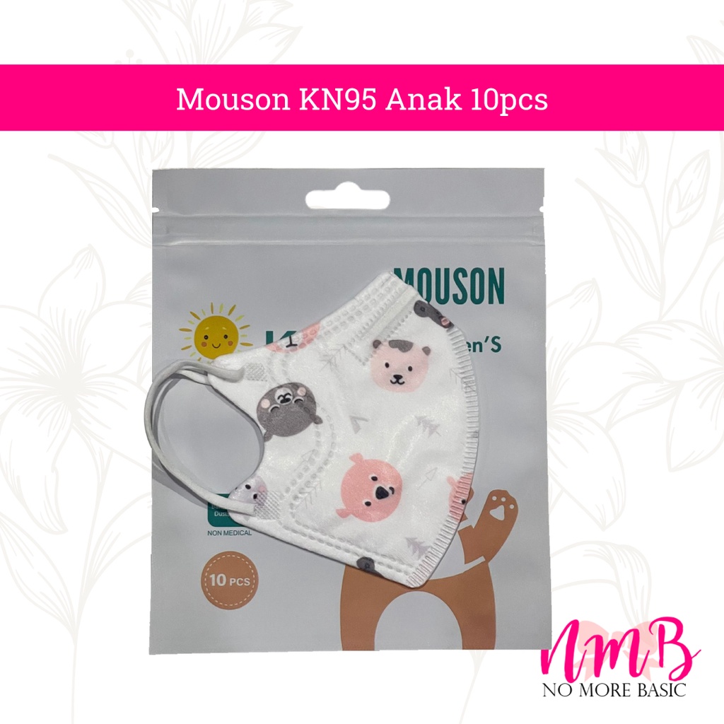 Masker Anak Mouson KN95 Kids Mouson 5D Karakter