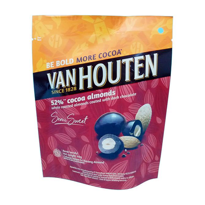 

&<&<&<&] VAN HOUTEN 52% COCOA ALMONDS 40 G