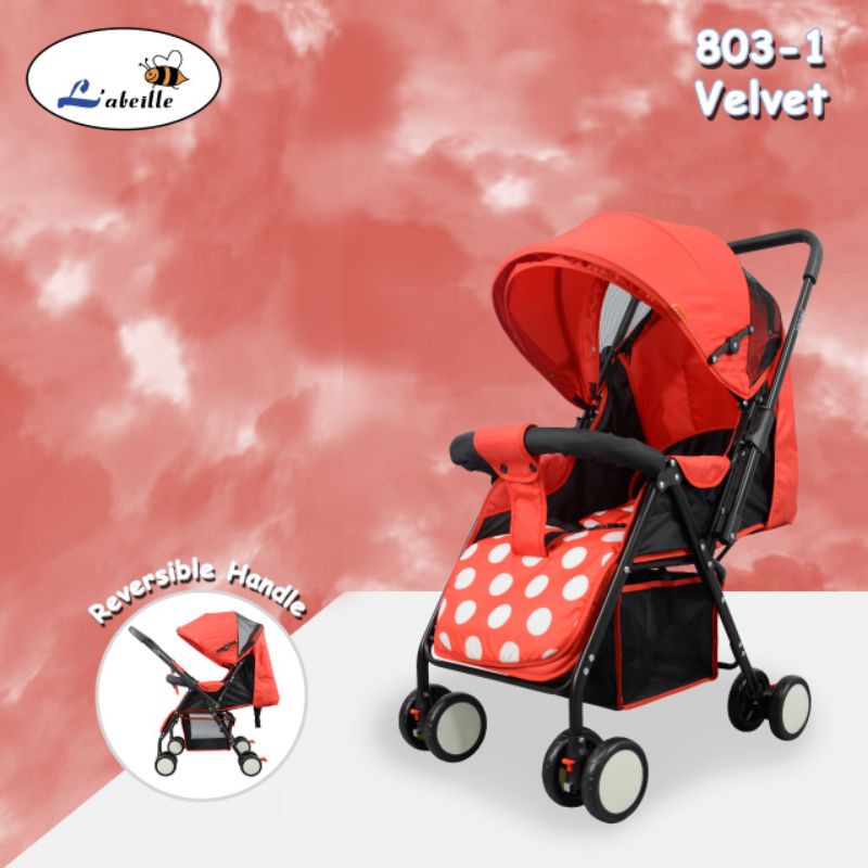 Labeille stroller velvet 803-1 / kereta dorong bayi bagus murah