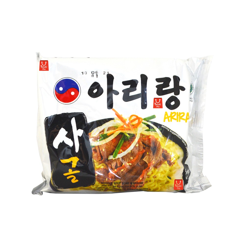 

Arirang Noodle Soup Bone Marrow Mie Instan Kuah Sup Sum Sum Soup Base Eceran - 130gr