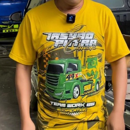 Kaos Dewasa Canter Explore Kuning IRSYAD PUTRA KAROSERI