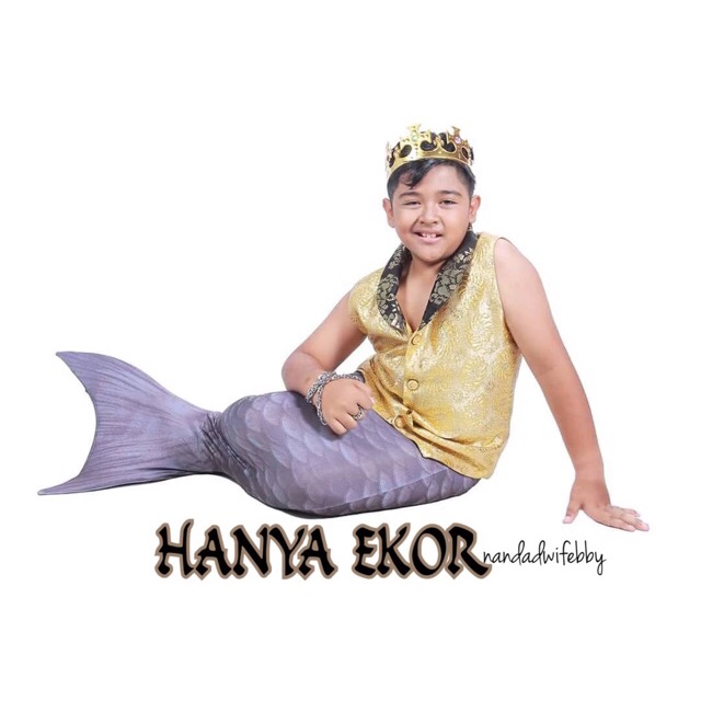 EKOR Kostum Duyung Baju Renang Mermaid