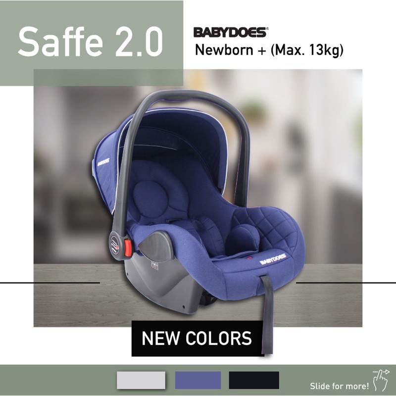 Makassar Promo! Carseat Bayi Babydoes Baby Does Saffe 2.0 CH-4021 / Car Seat / Baby Carrier