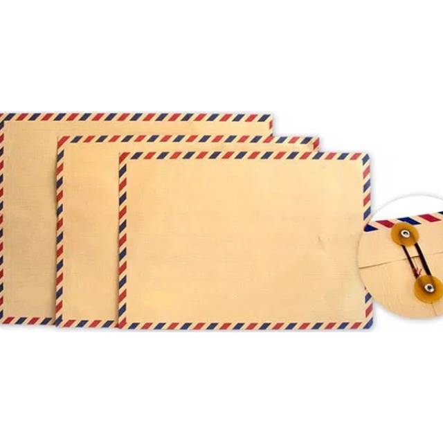 

Air Mail Map Cokelat Ukuran Folio