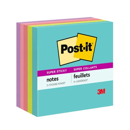 

3M Post It 5 Pads Sticky Notes 654-5SSMIA 76x76mm