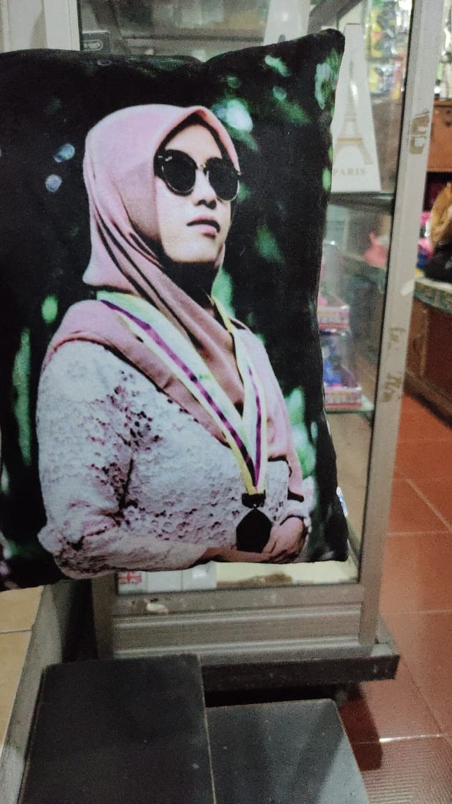 Bantal Foto Fullprint Bantal Custom Desain Cantik Hasil Berkualitas,tersedia 3ukuran Bantal Kenangan