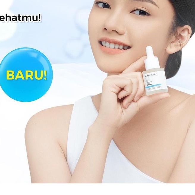 SERUM IMPLORA / IMPLORA FACE SERUM / IMPLORA SERUM WAJAH ORIGINAL PEELING LUMINOUS SCARLET ACNE MIDN
