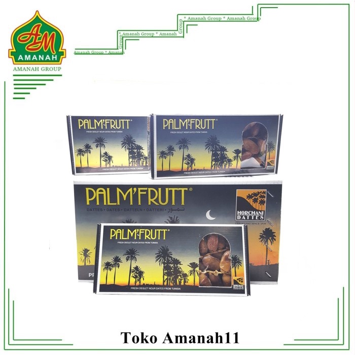 

Kurma Tunisia Palm fruit 1 Karton isi 12 Palmfrutt Tunis