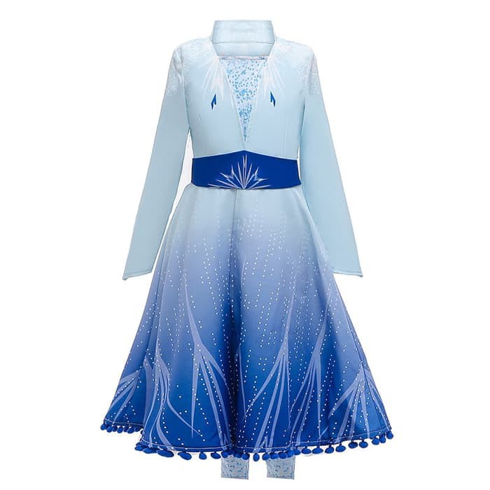 FROZEN 2 ELSA DRESS dress princess elsa frozen 2 outer dress