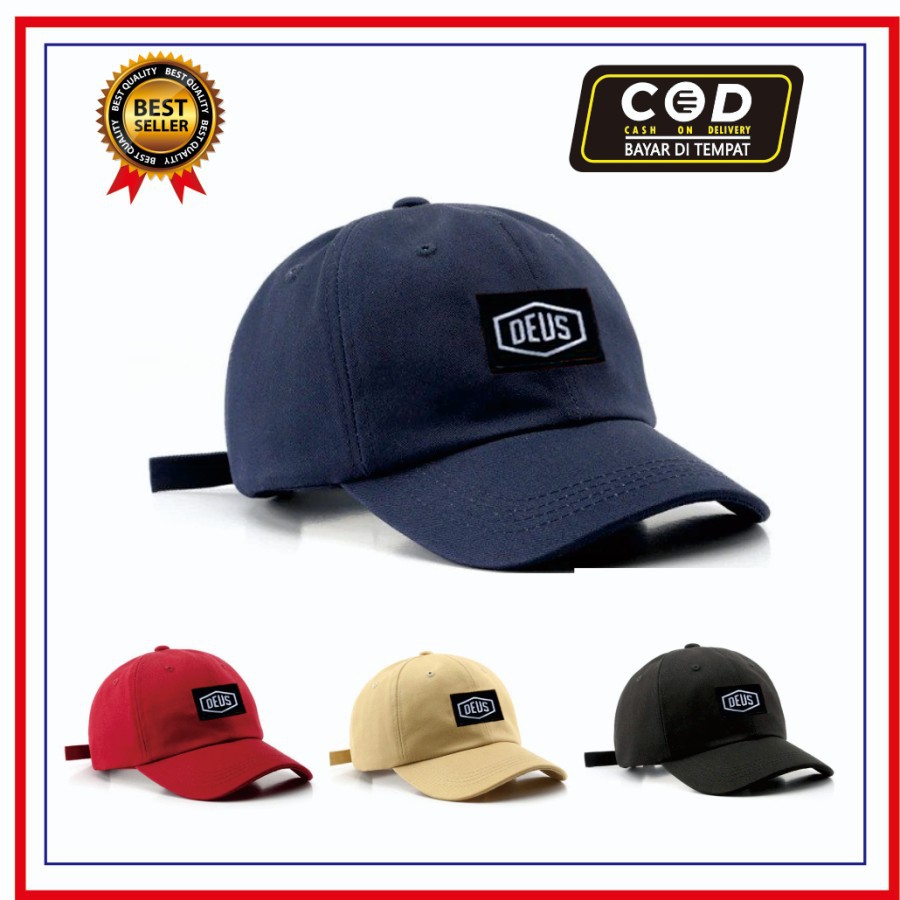 PROMO!!! Topi Baseball Distro Deus - Topi Deus Fashion Pria Wanita - Topi Terbaru Dan Terlaris.