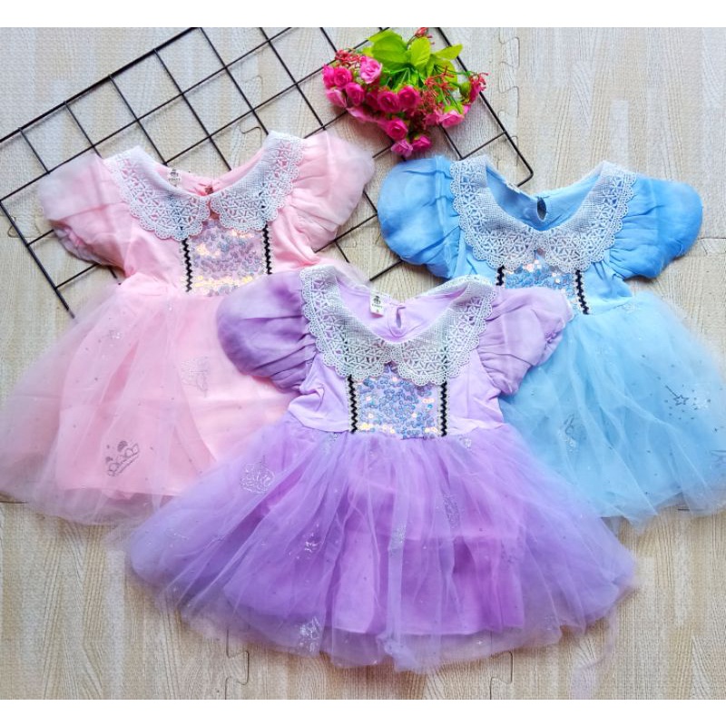 [0-5Th] DRESS TUTU DRESS PESTA ANAK IMPORT PRINCESS SNOW WHITE PREMIUM FLOWER SLEEVELESS DRESS TUTU ANAK LENGAN PUFF / GAUN PENGANTIN ANAK IMPORT / DRESS BRIDESMAID ANAK IMPORT PREMIUM