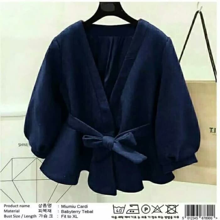Promo Lebaran Cardigan miu miu - fsw
