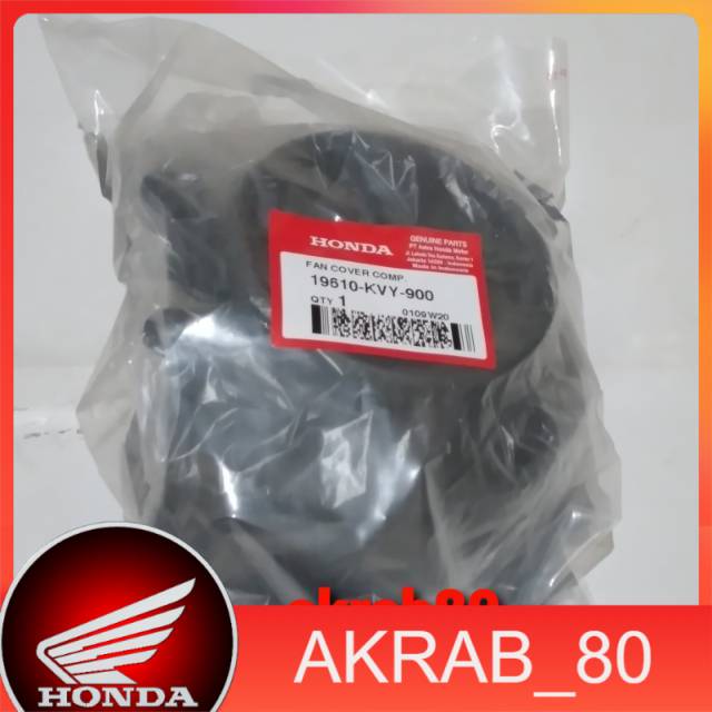 Tutup Kipas Beat Spacy Scoopy Karbu 19610 KVY 900 Shopee 