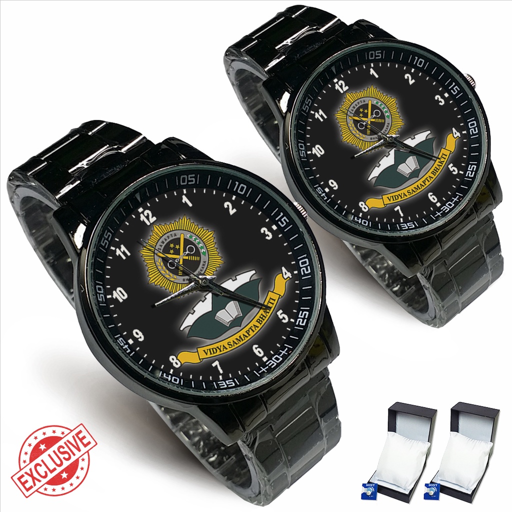 Jam Tangan Rantai Couple PUSDIK SABHARA (Keren)