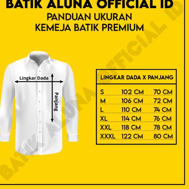 【rEPT】 Kemeja Batik Slimfit Baju Batik Premium Pria Lengan Panjang Solo Mensbatik Slim Fit Modern Al