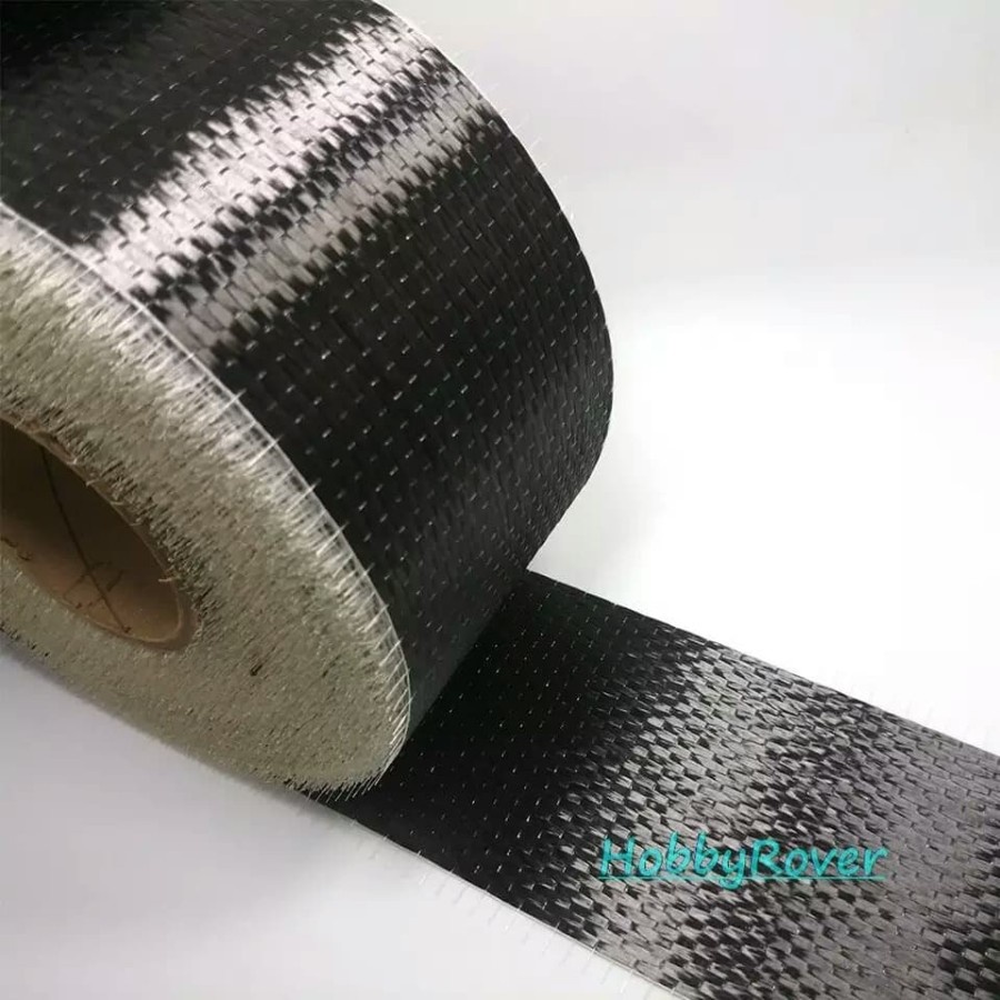 Carbon Fiber Cloth Serat Karbon Lembaran Lebar 10cm Carbon Composite Material Carbon Fiber Unidirect