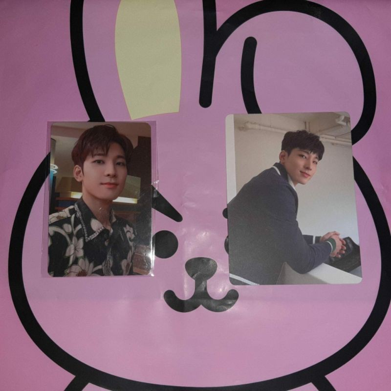 Photocard PC Wonwoo semicolon benefit yes24 interpark minicard seventeen