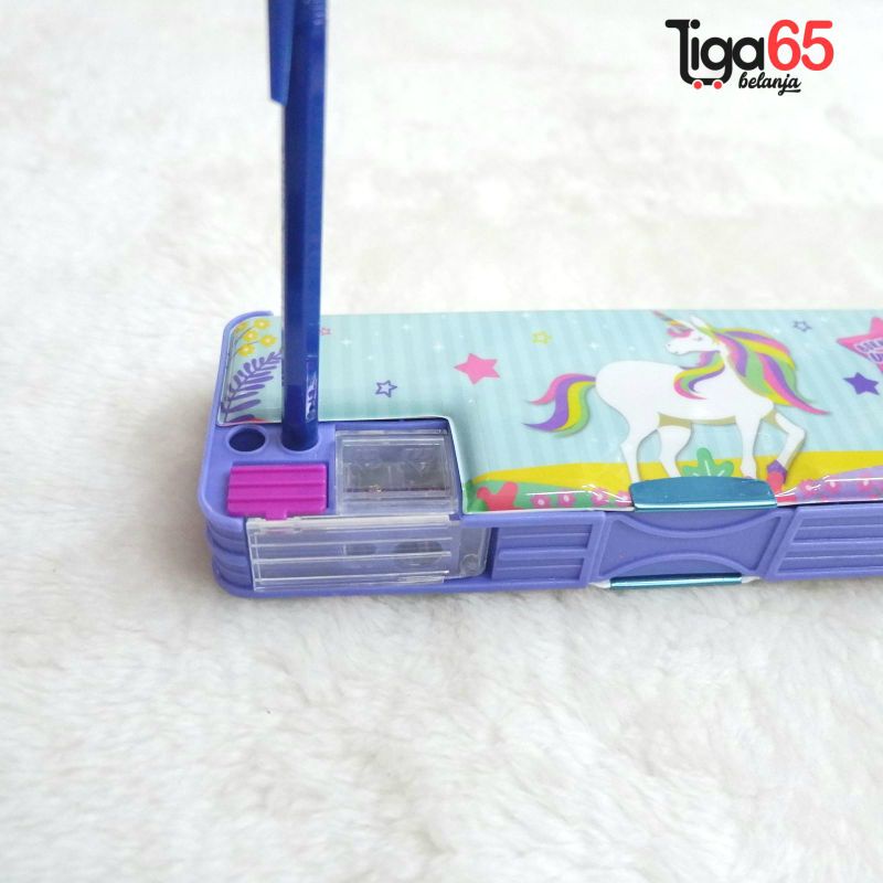 365 Pencil Pouch / Tempat Pensil / Pouch Penyimpanan Besar / Pencil Case Magnet 1815 DSN