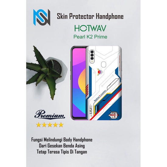 Isi 2pcs Garskin Hp Hotwav Pearl K2 Prime Motif rog - Free Custom Motif