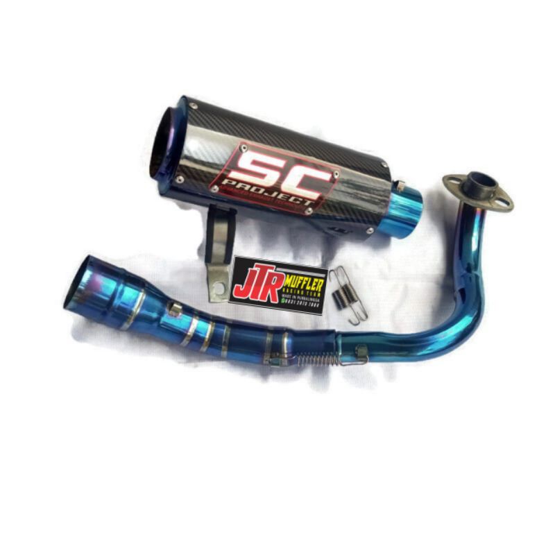knalpot sc project carbon vario 125 150 beat fi karbu scoopy fi karbu pcx full set