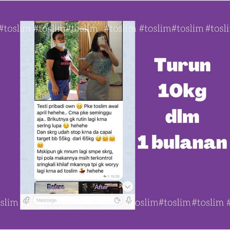 To Slim Herbal Original Toslim Dojako 15 30 kapsul Jamu Pelangsing Herbal Diet Detox
