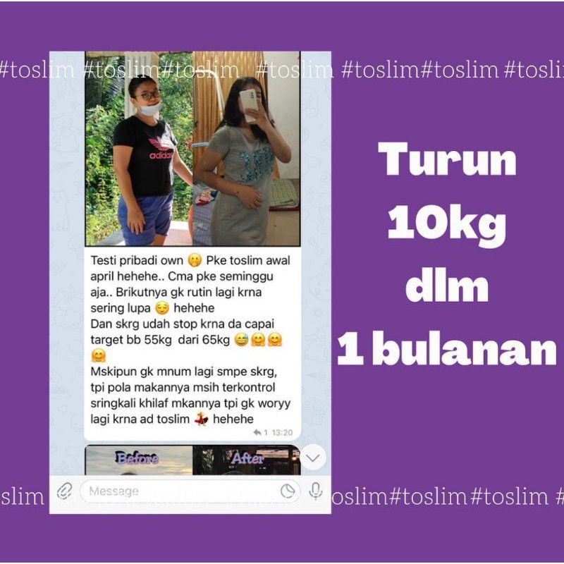 To Slim Herbal Original Toslim Dojako 15 30 kapsul Jamu Pelangsing Herbal Diet Detox