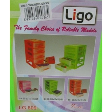 LG 609 Laci Susun 3 LIGO/Laci Mini Container Susun 3 ***TOP