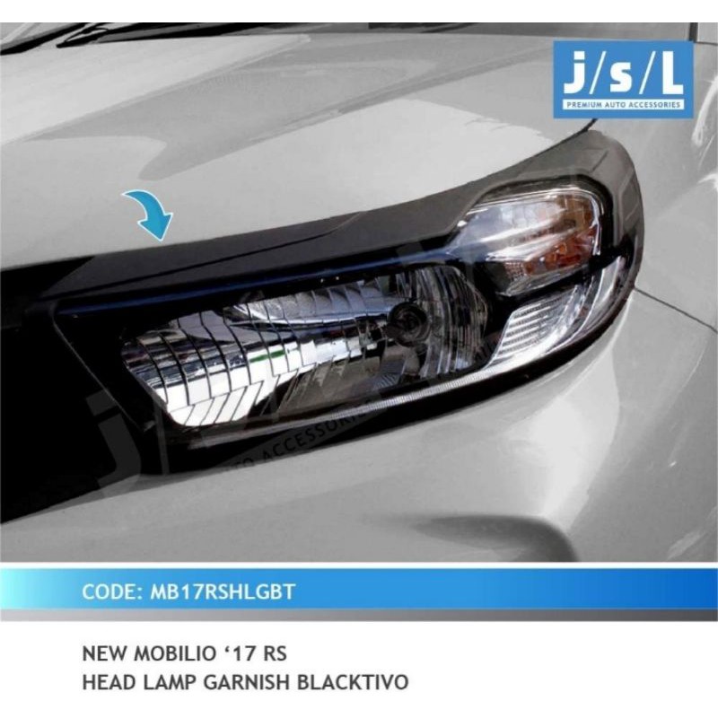Garnis Lampu Depan Mobilio 2017 Blacktivo