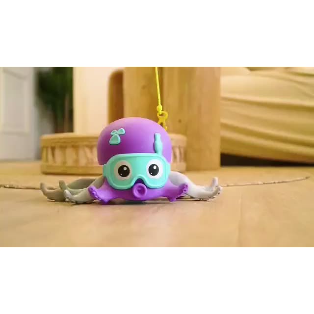 Mainan Bath Toy Move Sprayed Crawling Octopus Squid bisa jalan