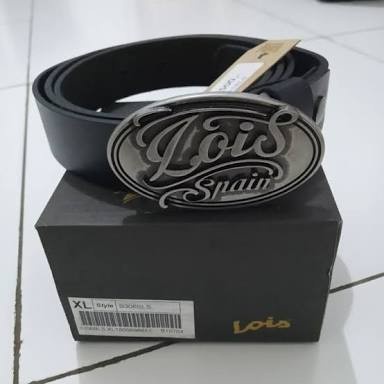 Gesper/Ikat Pinggang Lois Original - Hitam