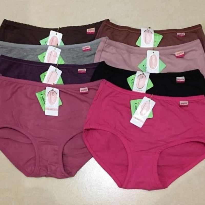 6 Pcs (1/2 Ls) CELANA DALAM WANITA YAGELILA 6927
