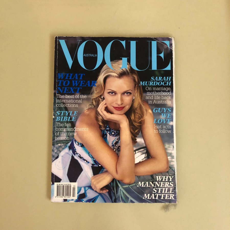 Majalah Vogue Australia - Maret 2006