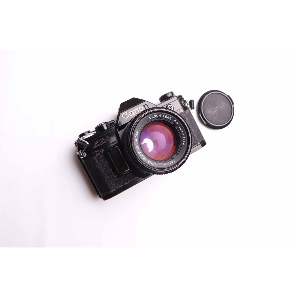 Kamera Analog SLR Canon AE-1 Mulus Normal 