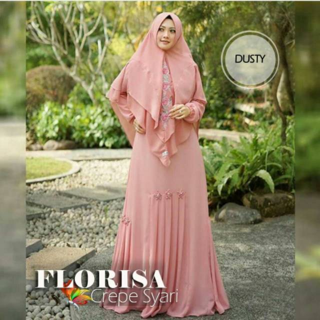 SYARI FLORISA BORDIR 4 warna