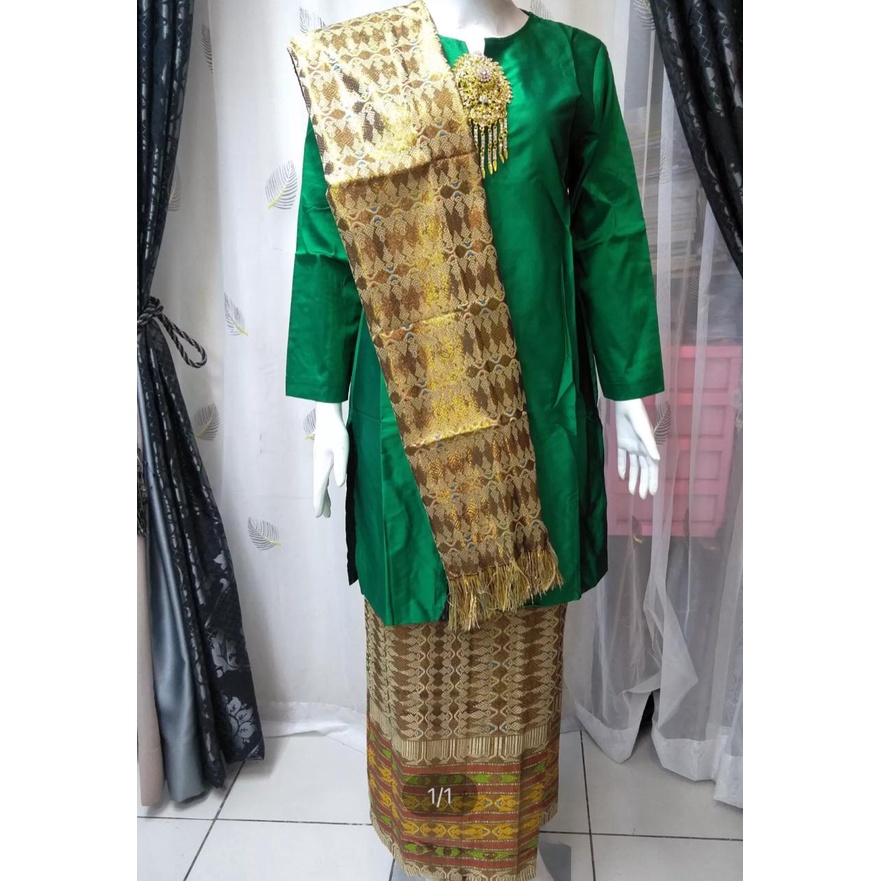 Setelan Songket Slendang Siti Nurbaya || Baju Kurung Melayu TradisionaL || Stelan Tavetta Dove Premium || [COD] Bayar di Tempat || Grosir Baju TradisionaL Termurah || Set Wisuda Remaja Kekinian || Kebaya Malaysia Modern