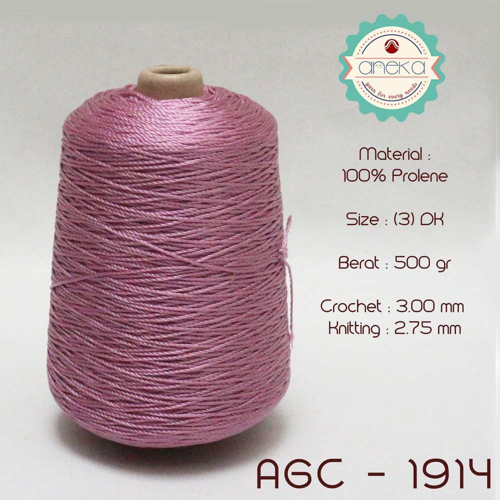 Benang Rajut Anggrek Cones / Nylon PP Yarn - 1914