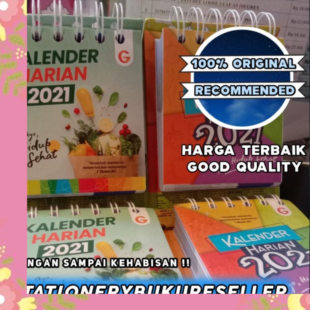 

Kalender meja harian 2021
