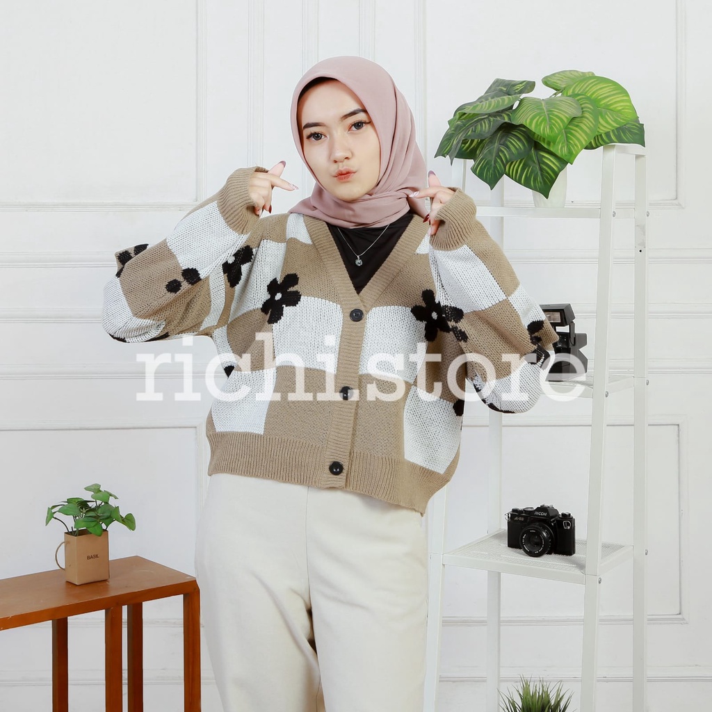 CARDY CINDY MOTIF BUNGA TEBAL LEMBUT