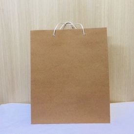 

paper bag polos coklat pigora size 25 x 13 x 30 (PxLxT)