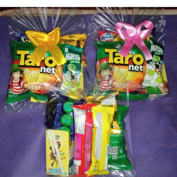 

bingkisan snack/souvenir/paket ulang tahun