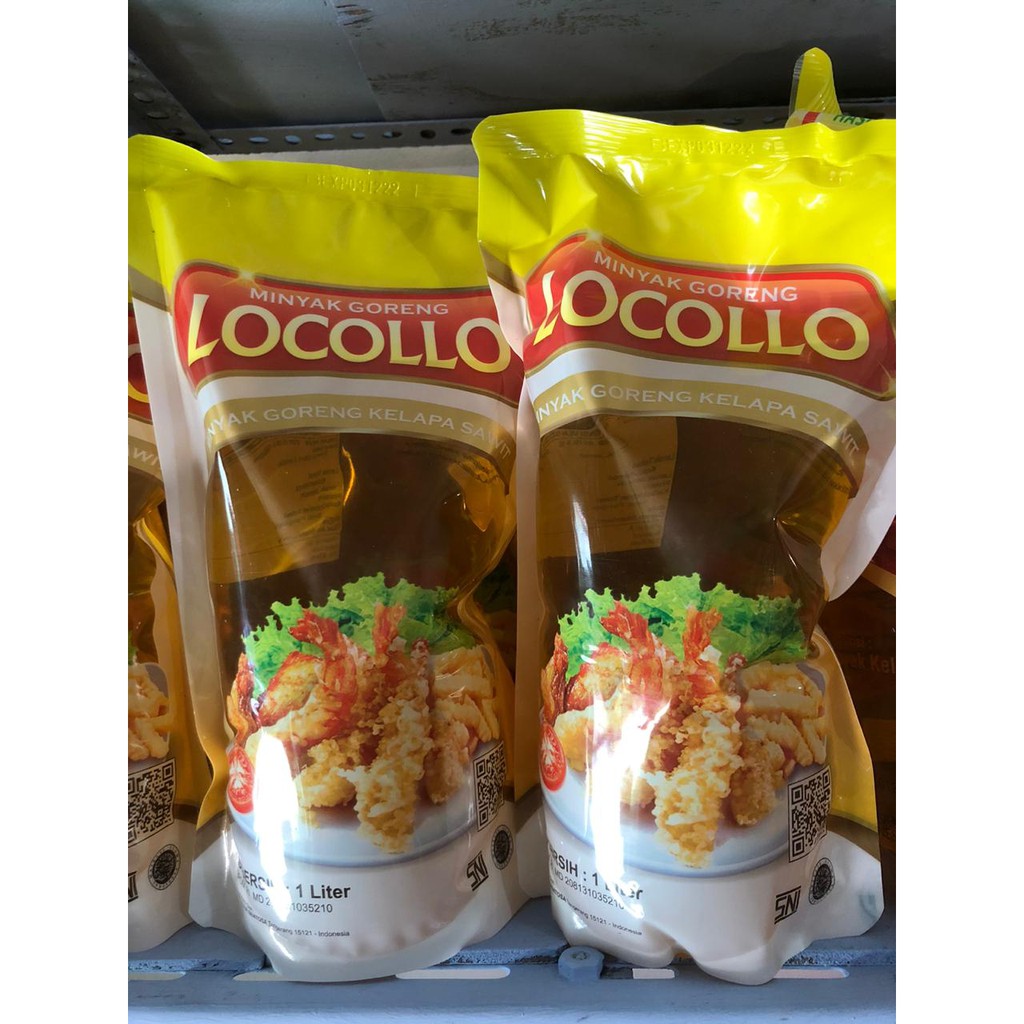 MINYAK SAYUR KEMASAN LOCOLLO 1 LITER