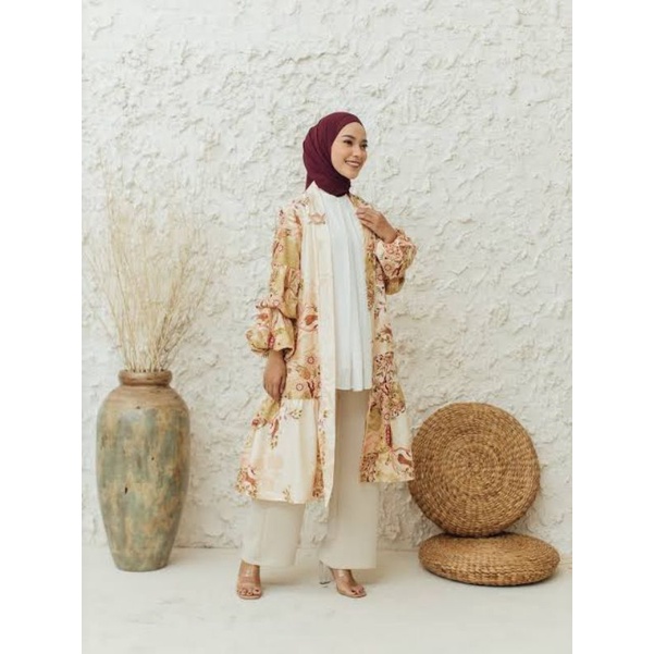 Sale Harbolnas 9.9 NEW WEARING KLAMBY Sara Outer Lime Green